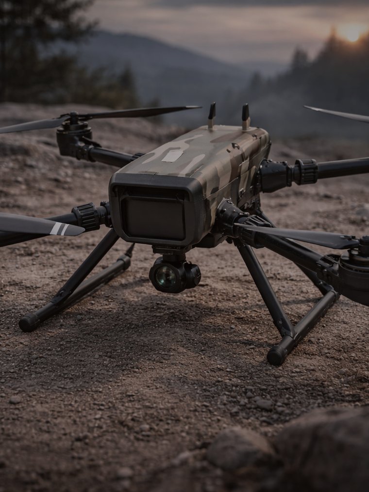 AGYAT-A deployed on rugged terrain